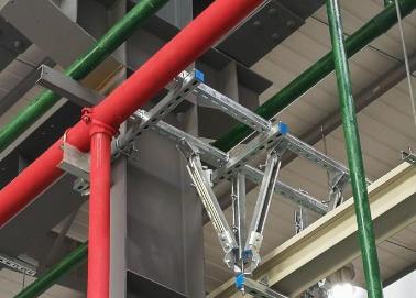 仙桃该抗震支架的整体式支吊架结构协调性好